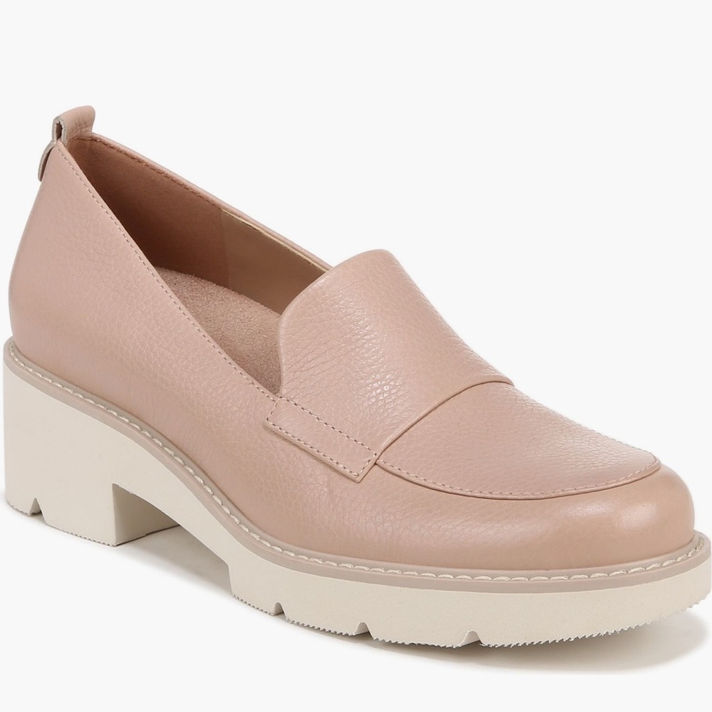 Naturalizer Darry Leather Loafer in vintage mauve